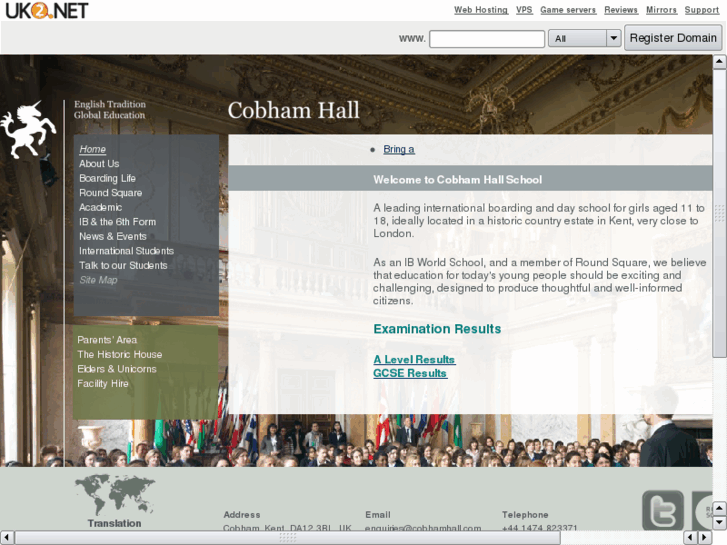 www.cobhamhall.net