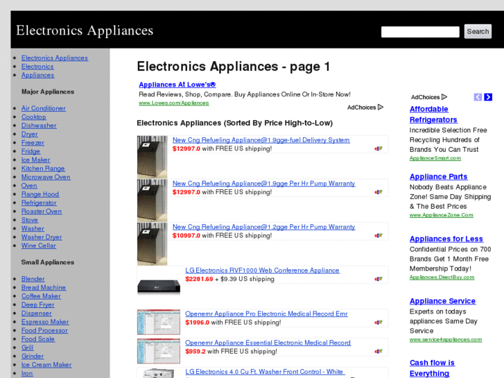 www.electronicsappliances.com