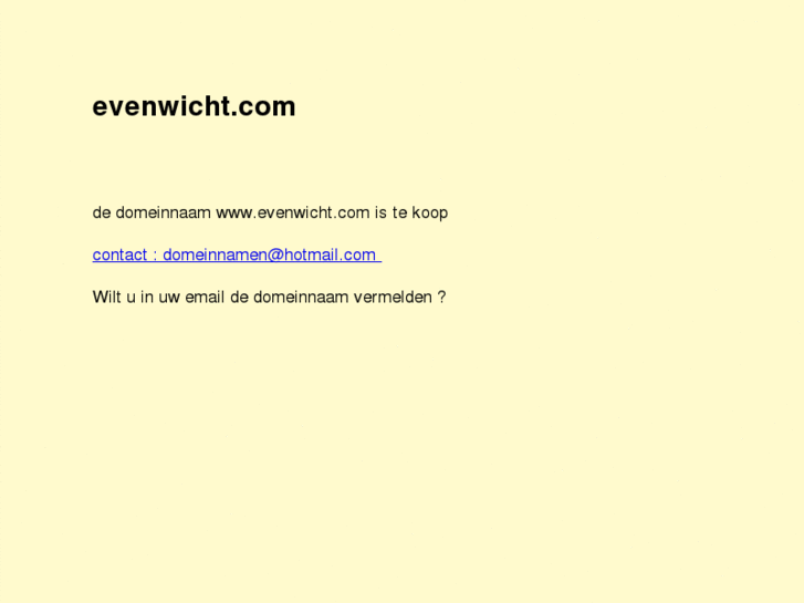 www.evenwicht.com