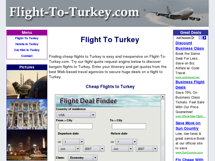 www.flight-to-turkey.com