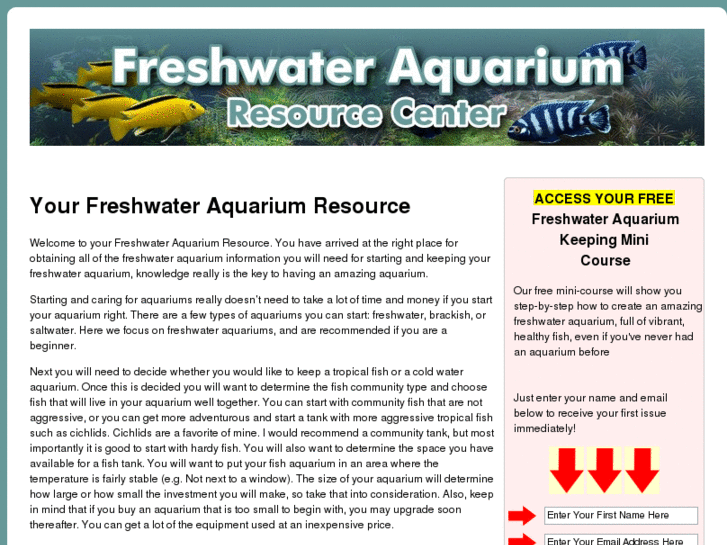 www.freshwateraquarium.org