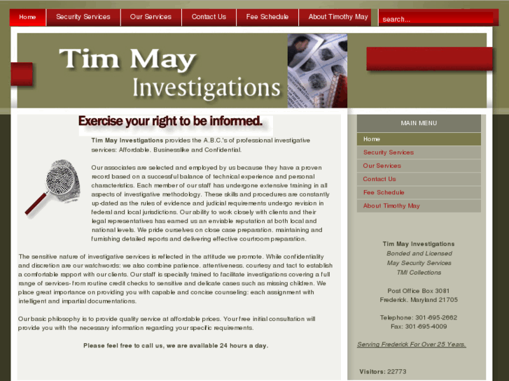 www.mayinvestigations.com