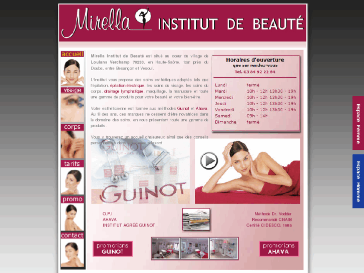 www.mirellainstitutdebeaute.com