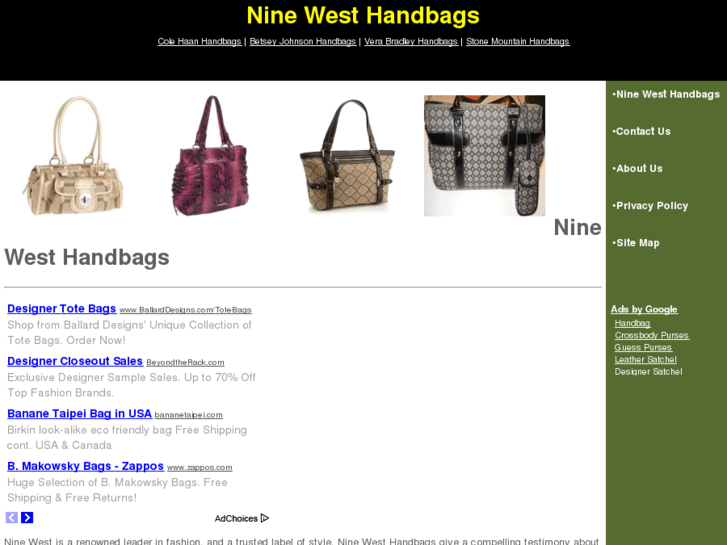 www.ninewesthandbags.org