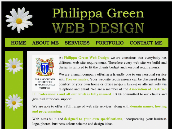 www.philippagreenwebdesign.co.uk