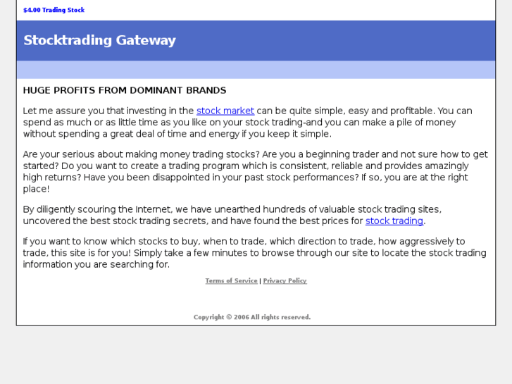 www.stocktradinggateway.com