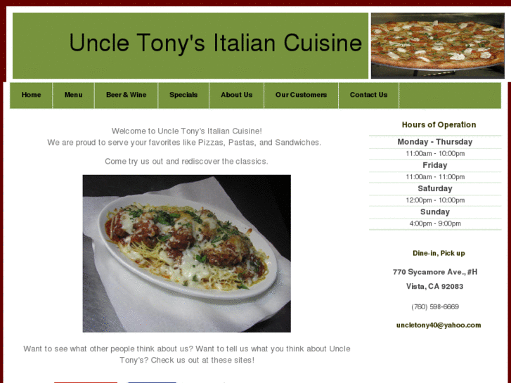 www.uncletonysitaliancuisine.com