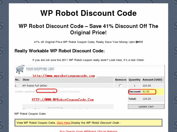 www.wprobotcouponcode.com