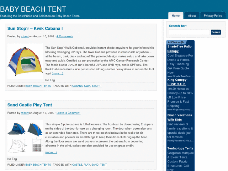 www.babybeachtent.com