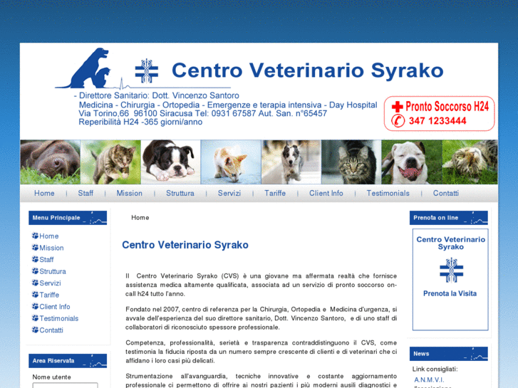 www.centroveterinariosyrako.org