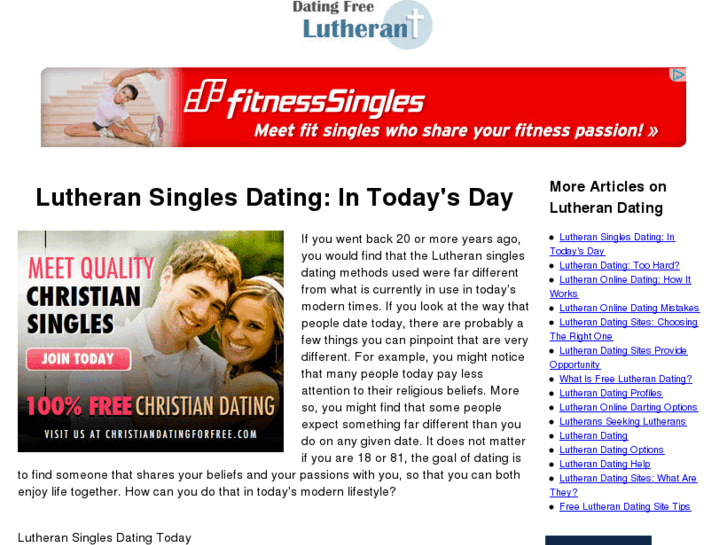 www.datingfreelutheran.com