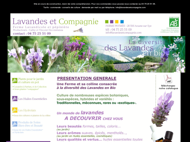 www.lavandesetcompagnie.com