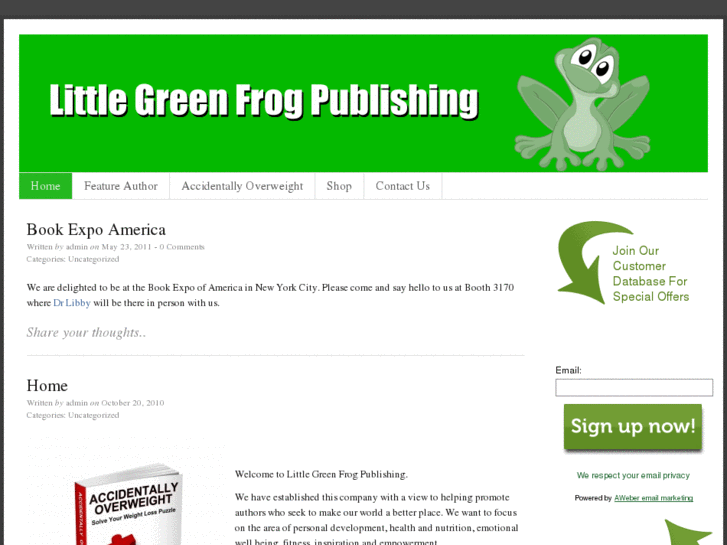 www.littlegreenfrogpublishing.com