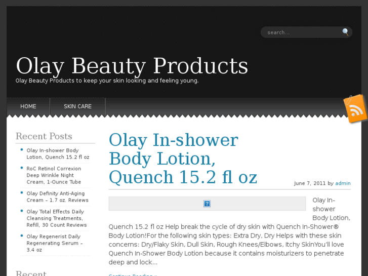 www.olaybeautyproducts.com