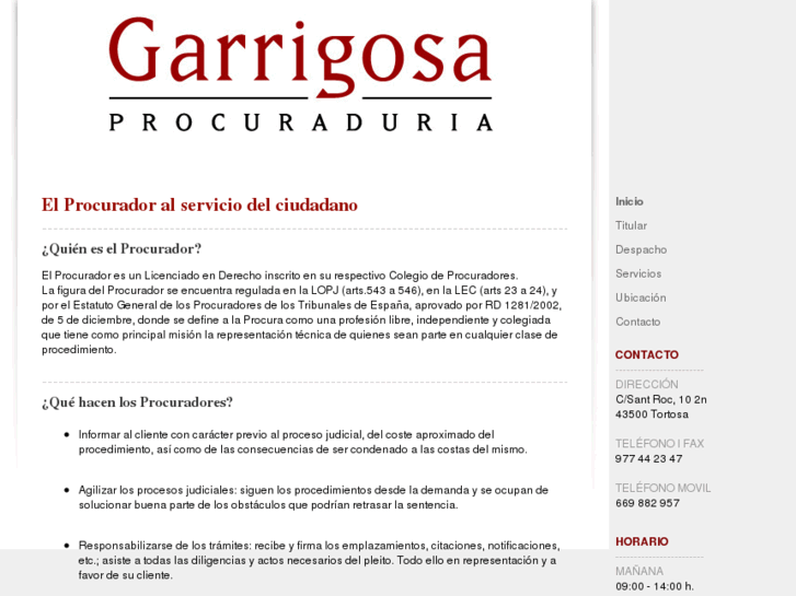 www.procuradoriagarrigosa.com