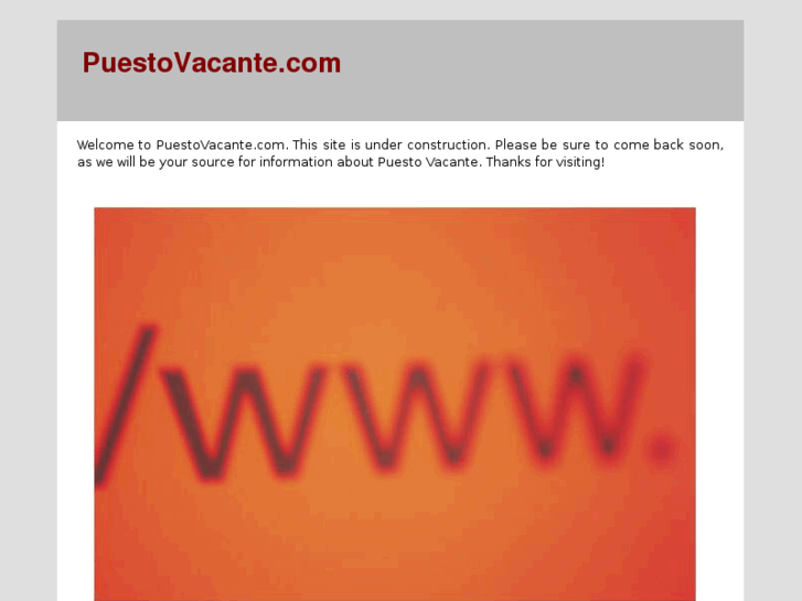 www.puestovacante.com