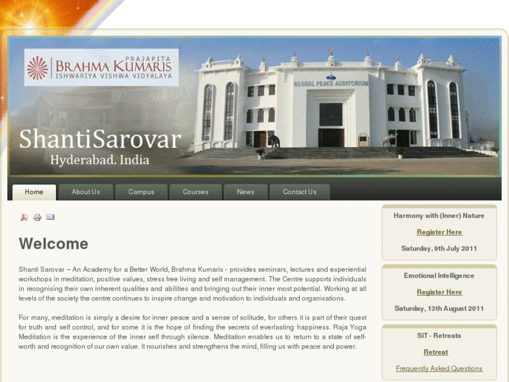 www.shantisarovar.org