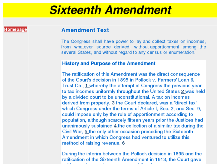 www.sixteenthamendment.com