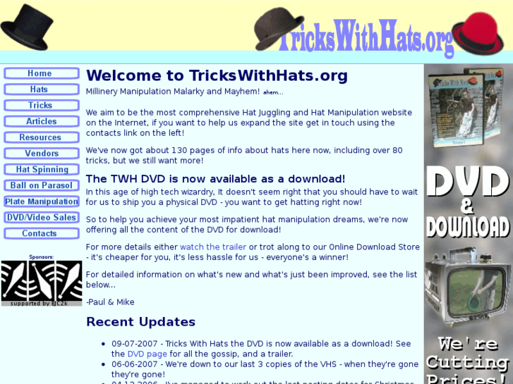 www.trickswithhats.org