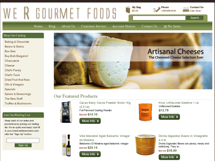 www.wearegourmetfoods.com