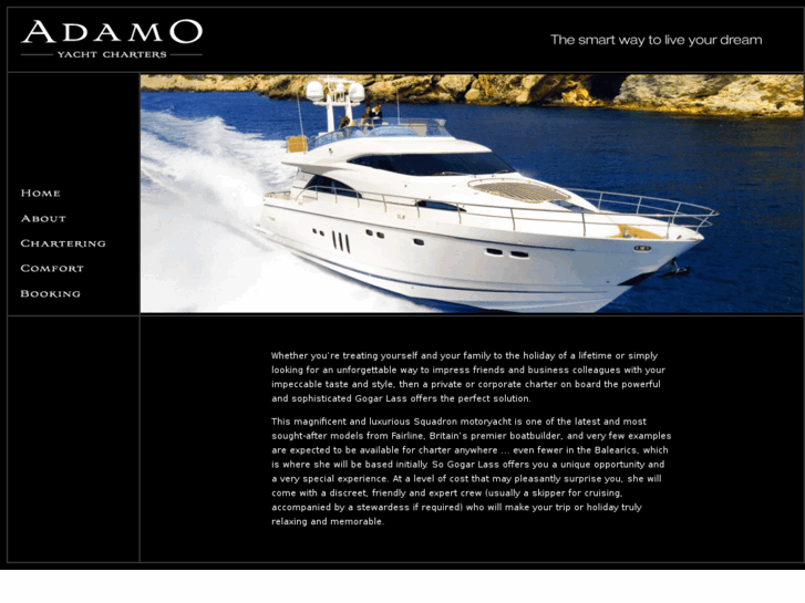 www.adamoyachtcharters.com