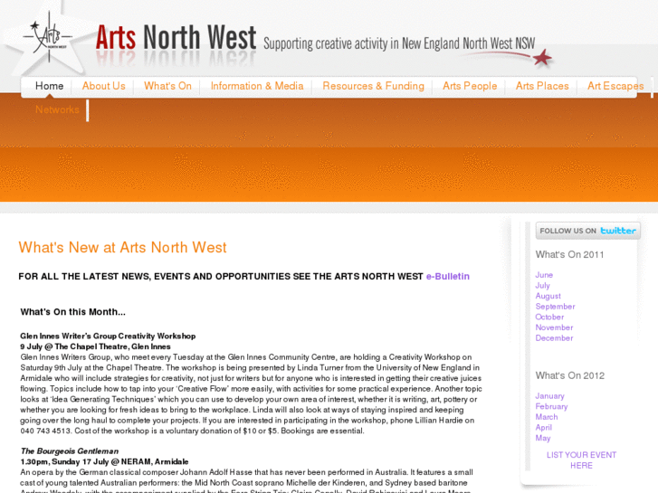 www.artsnw.com.au