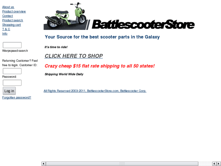 www.battlescootershopping.com