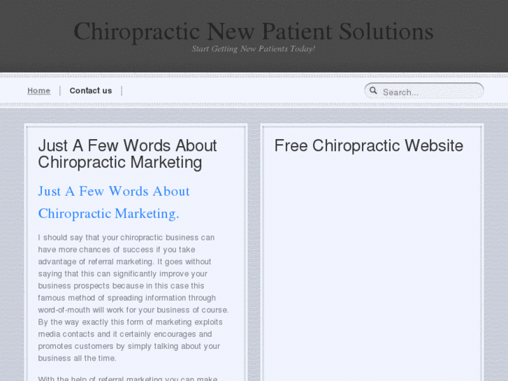 www.chiropracticnewpatient.net