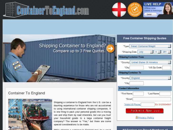 www.containertoengland.com