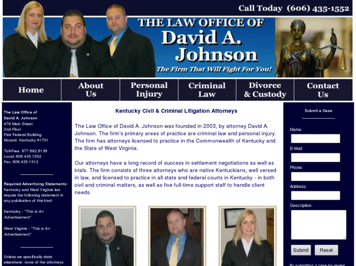 www.davidajohnsonlaw.com