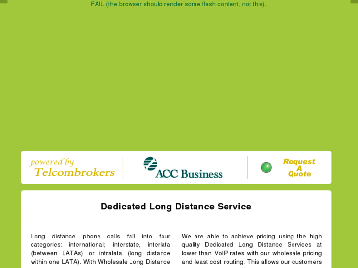 www.dedicated-long-distance.com