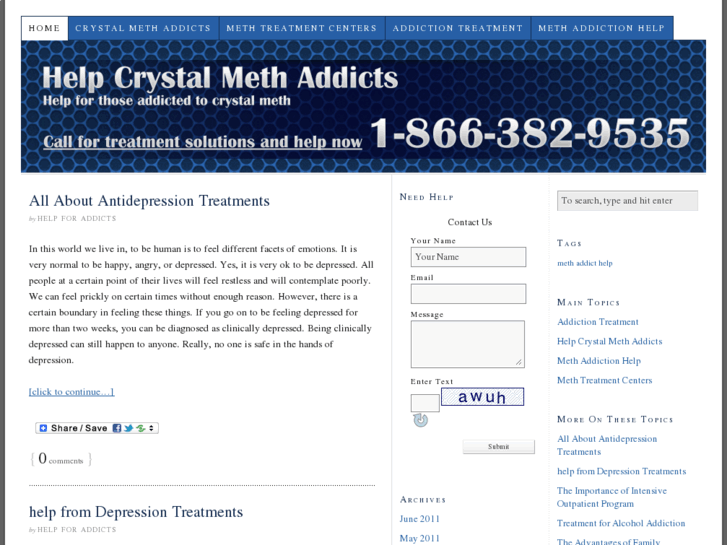 www.helpcrystalmethaddicts.com