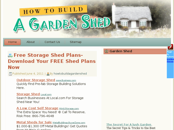 www.howtobuildagardenshed.org