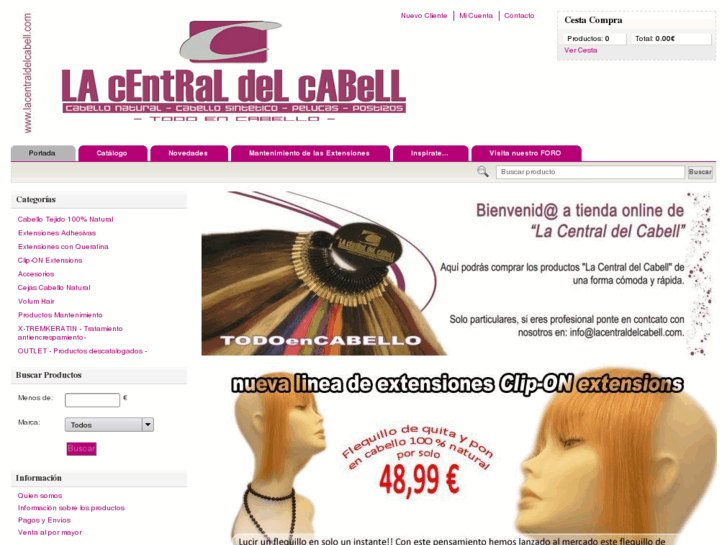 www.lacentraldelcabell-tienda.com