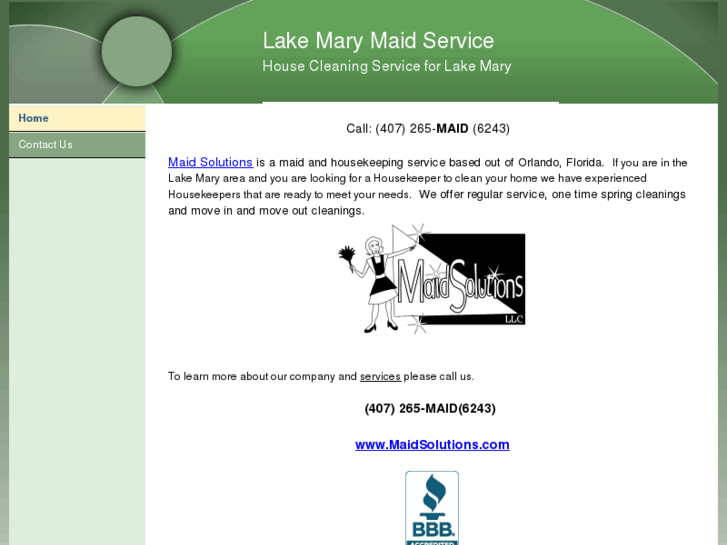 www.lakemarymaidservice.com