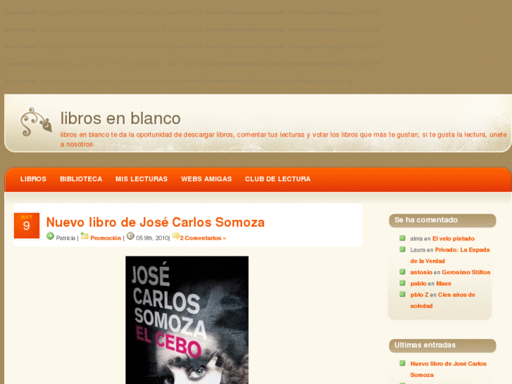 www.librosenblanco.com