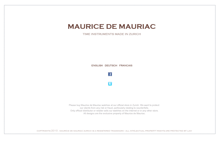 www.mauricedemauriac.ch