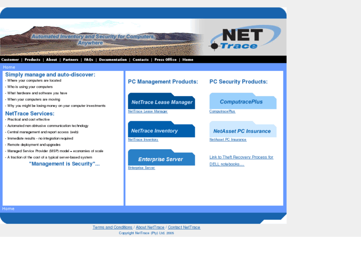 www.nettrace.co.za