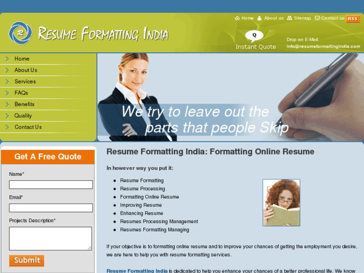 www.resumeformattingindia.com