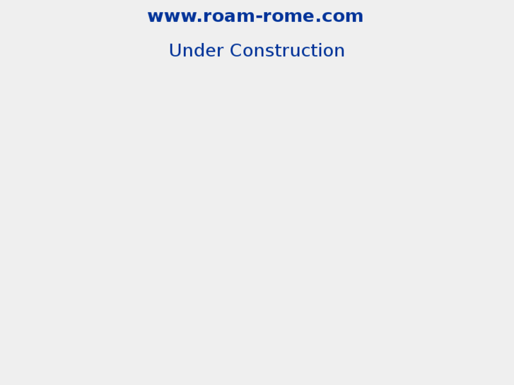 www.roam-rome.com