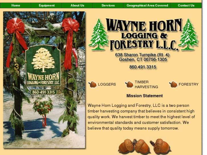 www.waynehornlogging.com