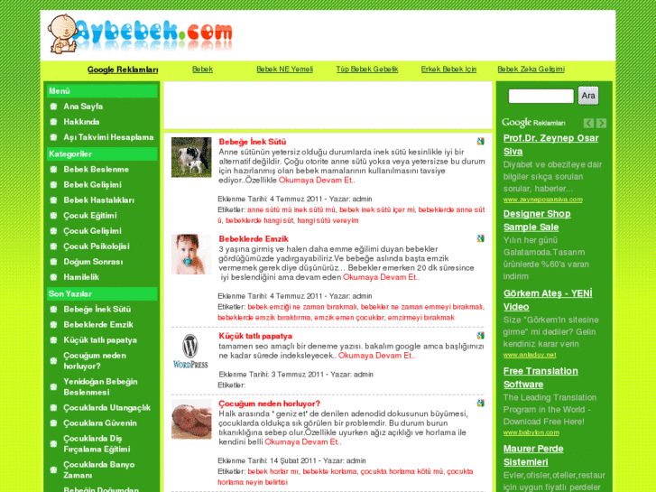 www.aybebek.com