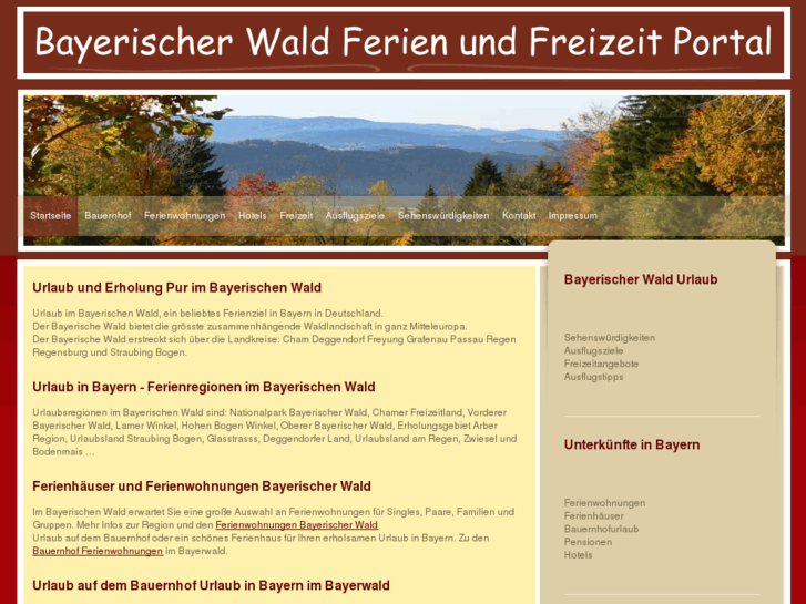 www.bayerischer-wald-ferien.info