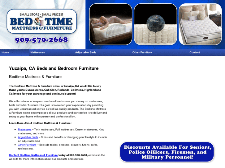 www.bedtimemattressandfurniture.com