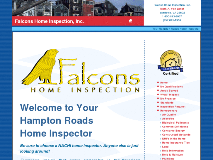 www.falconshomeinspection.com