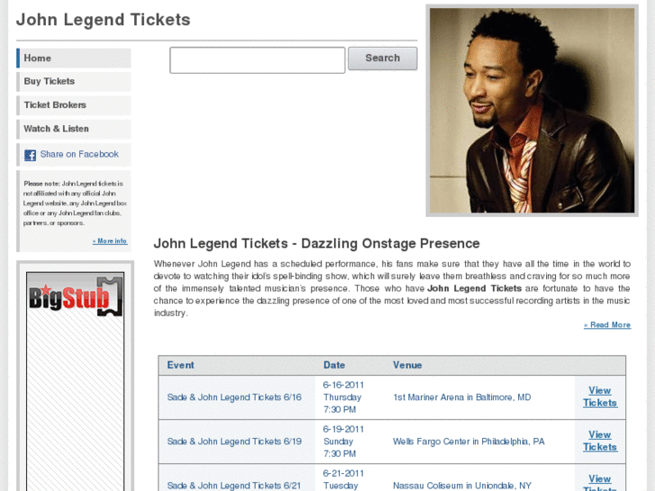 www.johnlegendtickets.net