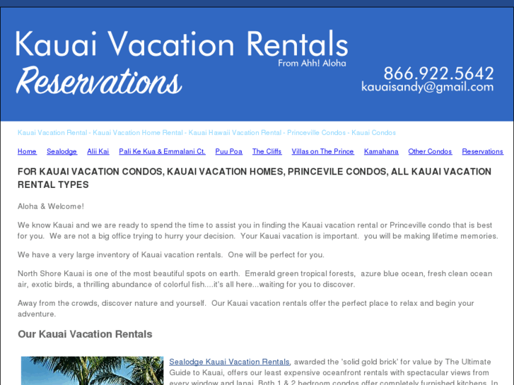 www.kauaivacationrentals-reservations.com