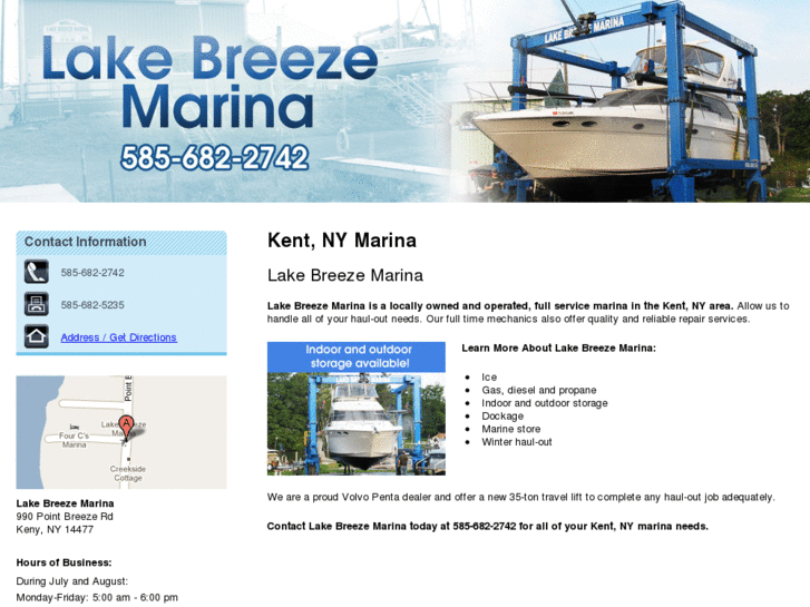 www.lakebreezemarina.net