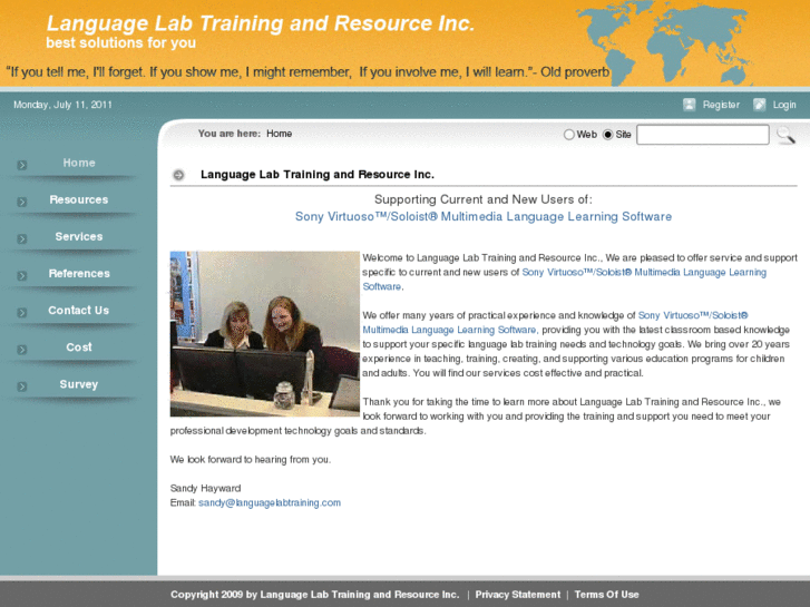 www.languagelabtraining.org