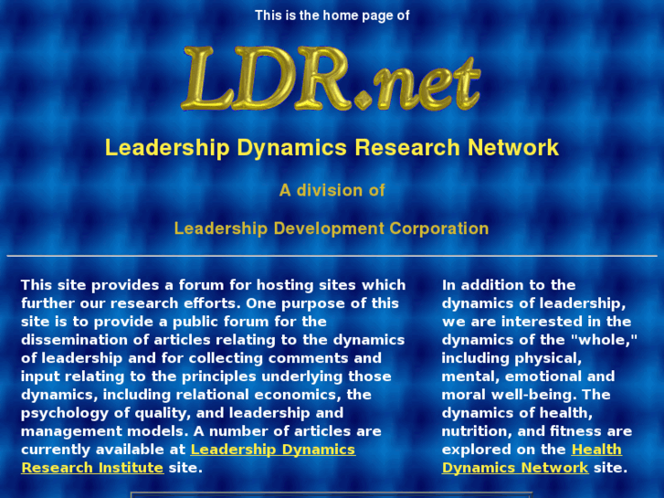 www.ldr.net